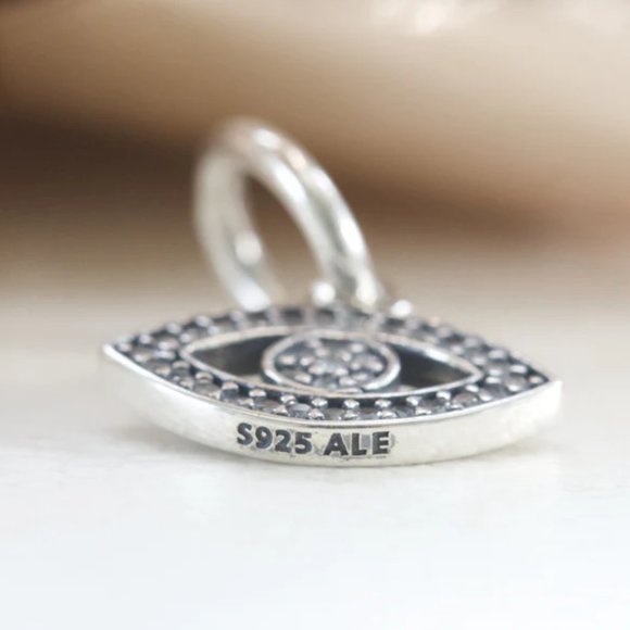 Pandora Symbol Of Insight Evil Eye Charm 791349CZ - Picture 3 of 3